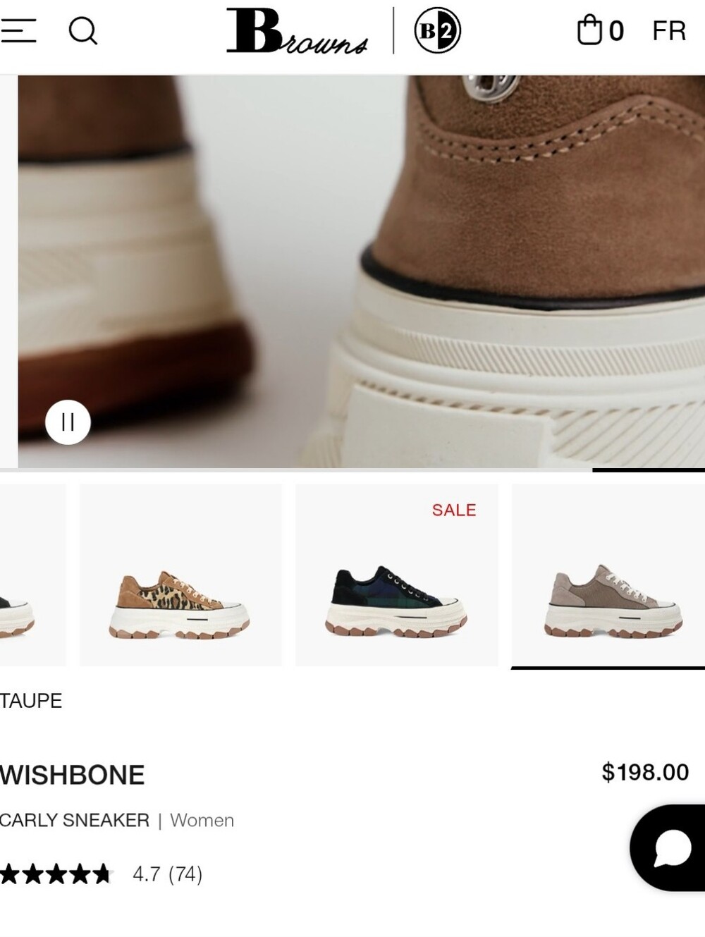 Wishbone Carly Sneaker Size 8,5 - Picture 4 of 15